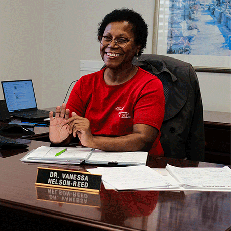 Vanessa Nelson-Reed, Director for Proposal Development. 