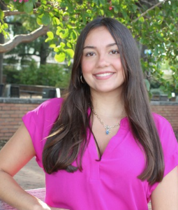 a photo of kate, our student assistant