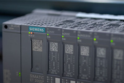 Equipment with the name Siemens on it.