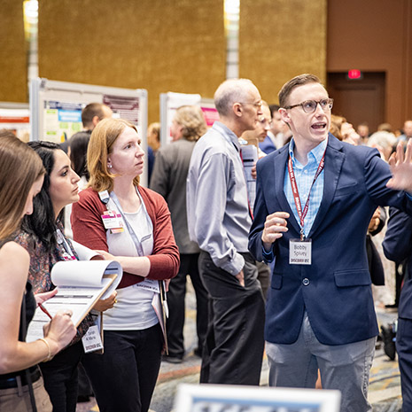 Photo of research showcase