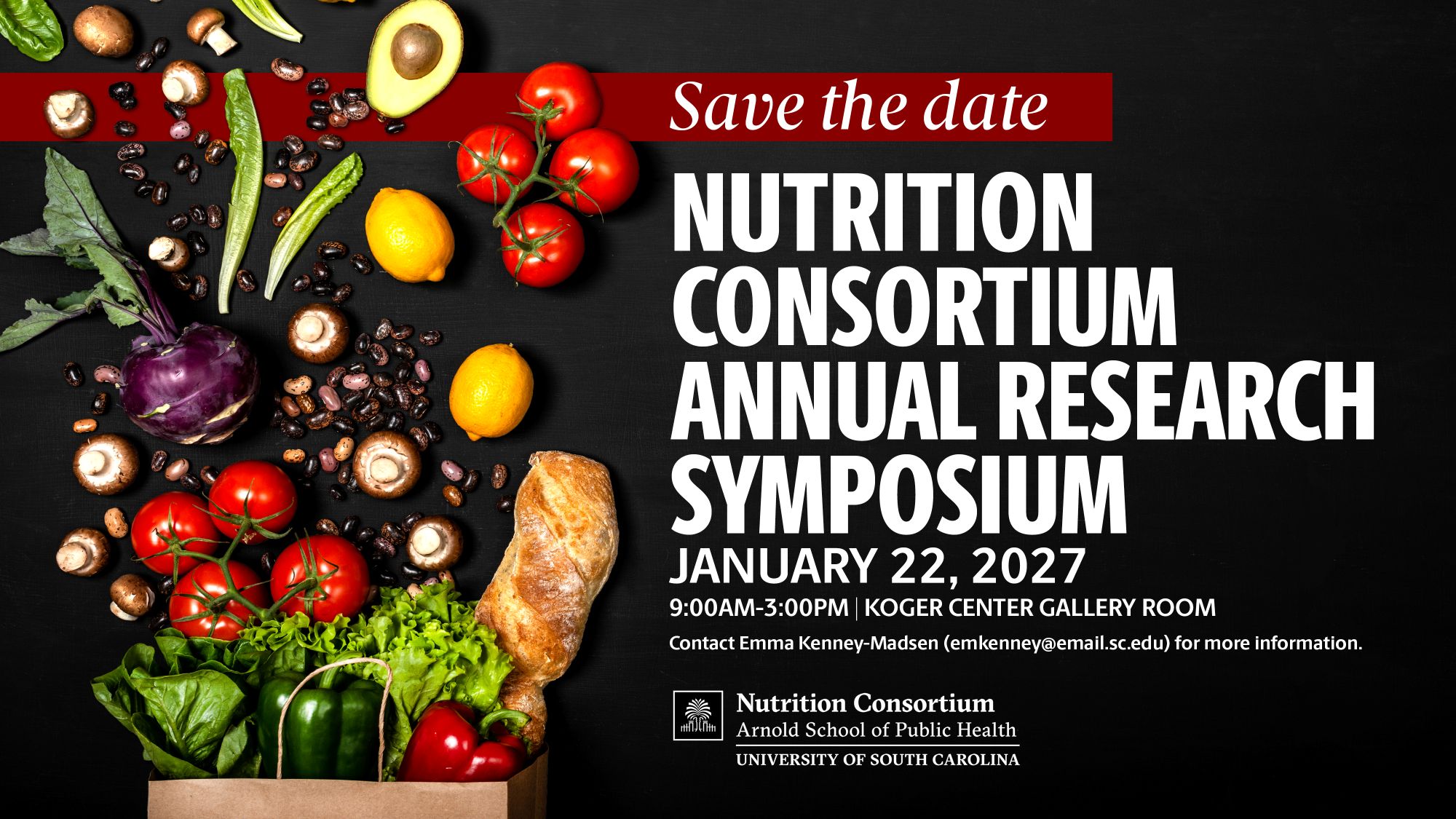 save the date nutrition symposium January 22, 2027