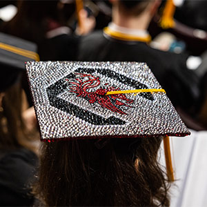 A graduate's cap.